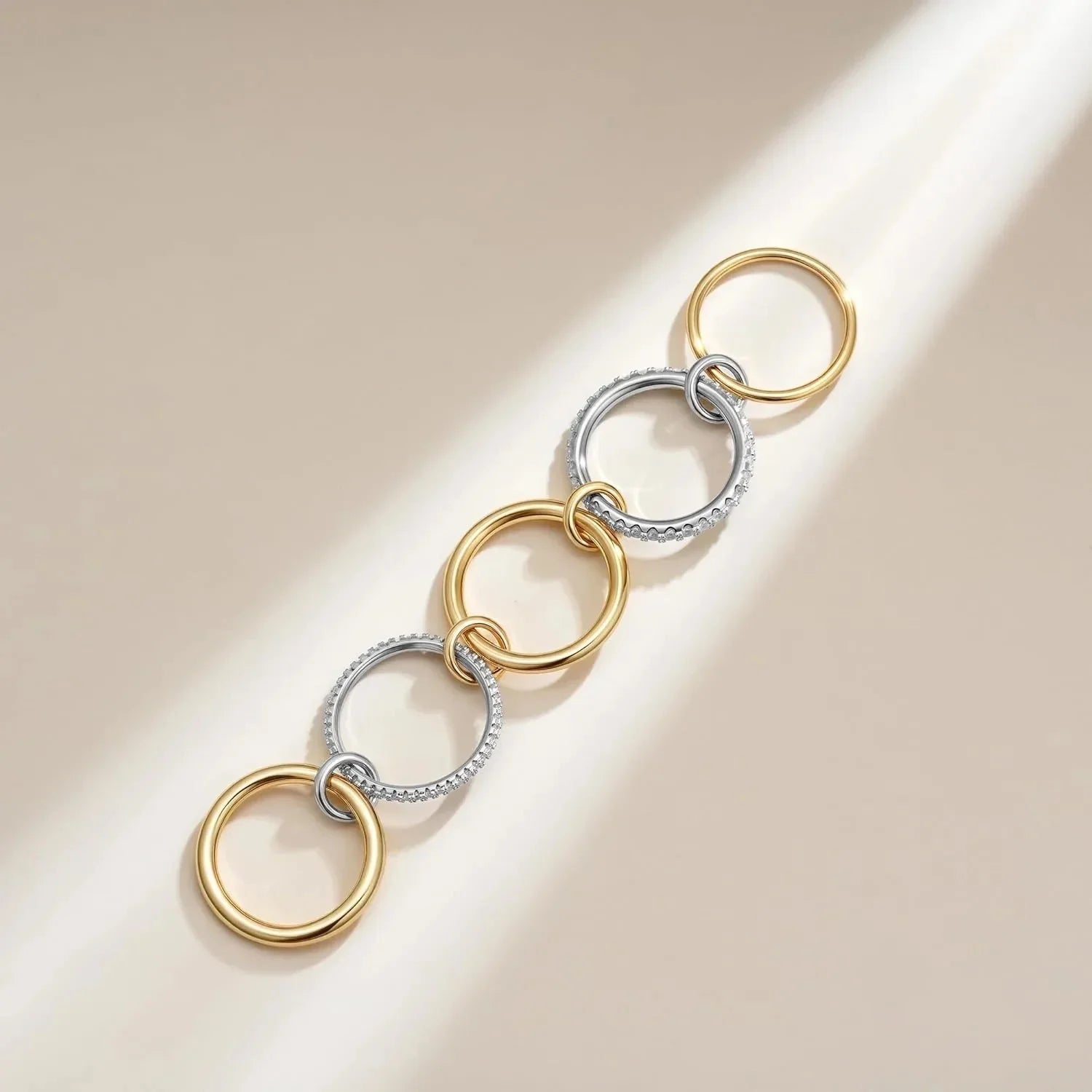 Vera Stacked Diamond Ring