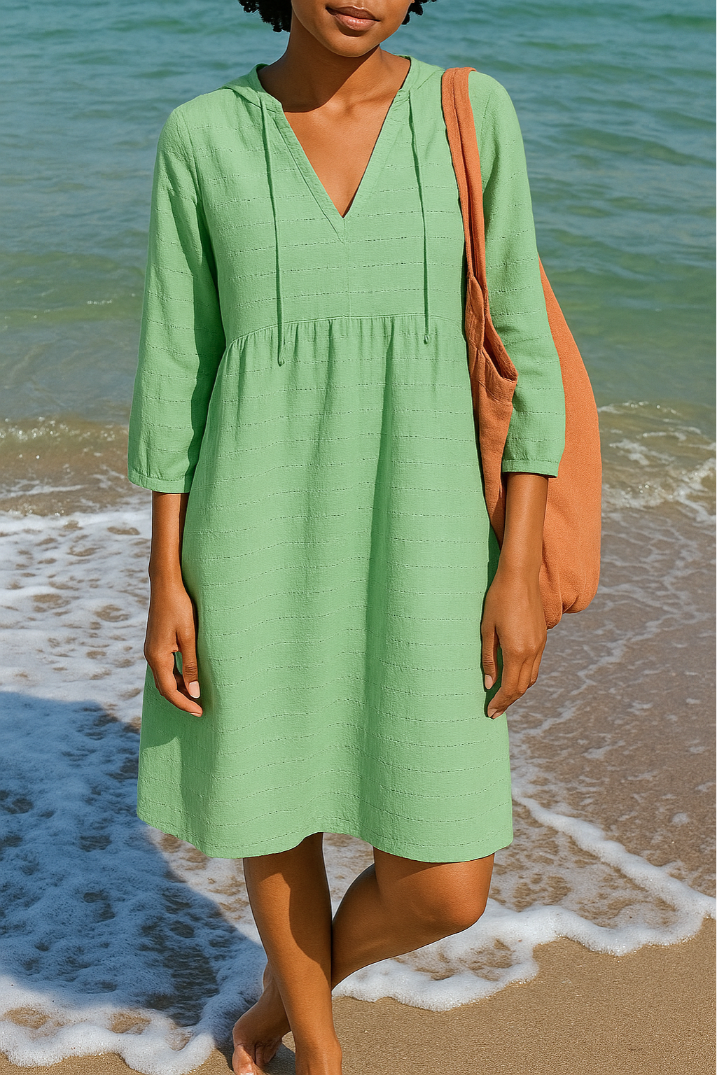 Sacide – Elegant Linen Dress
