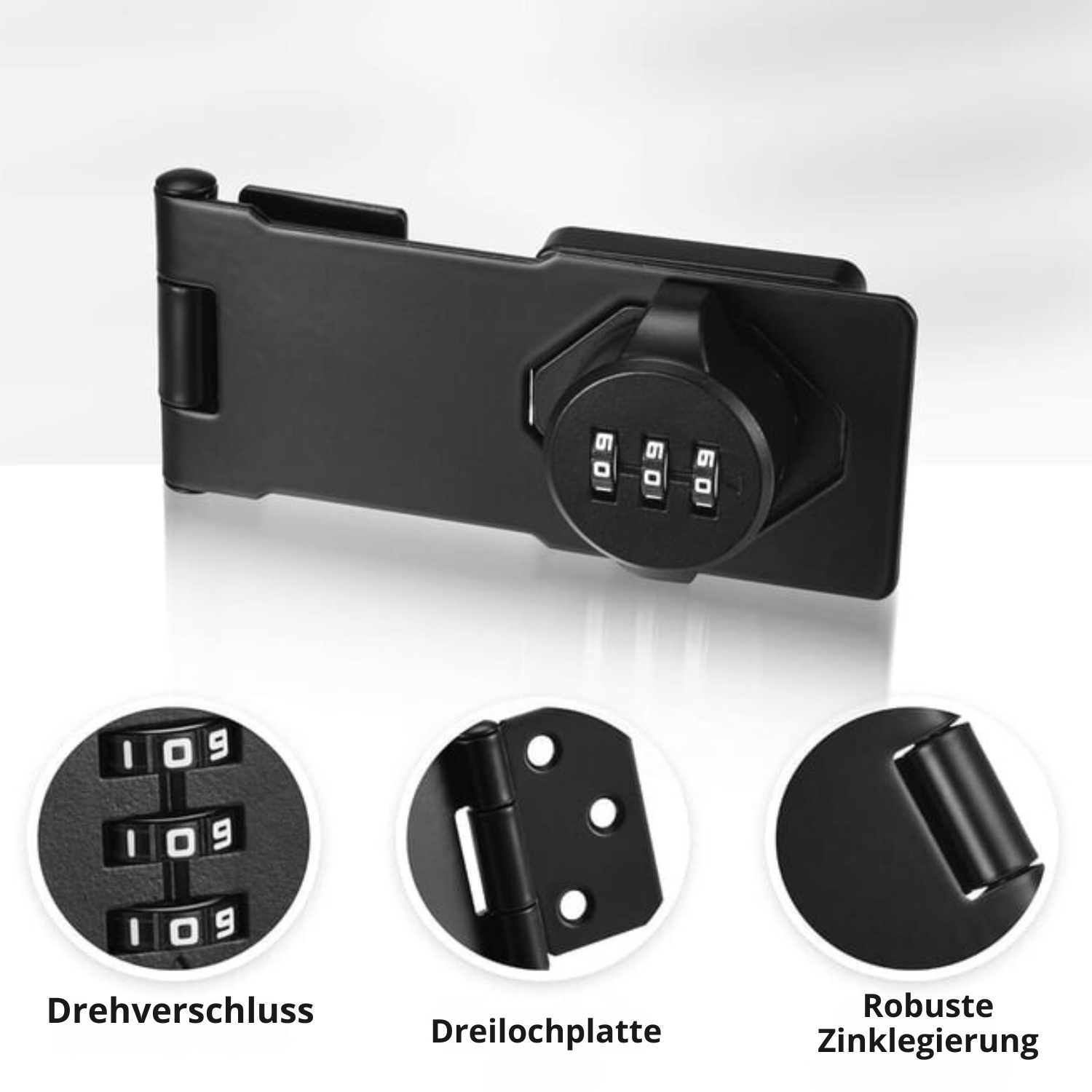 SafeKey – Cabinet Password Hasp Lock