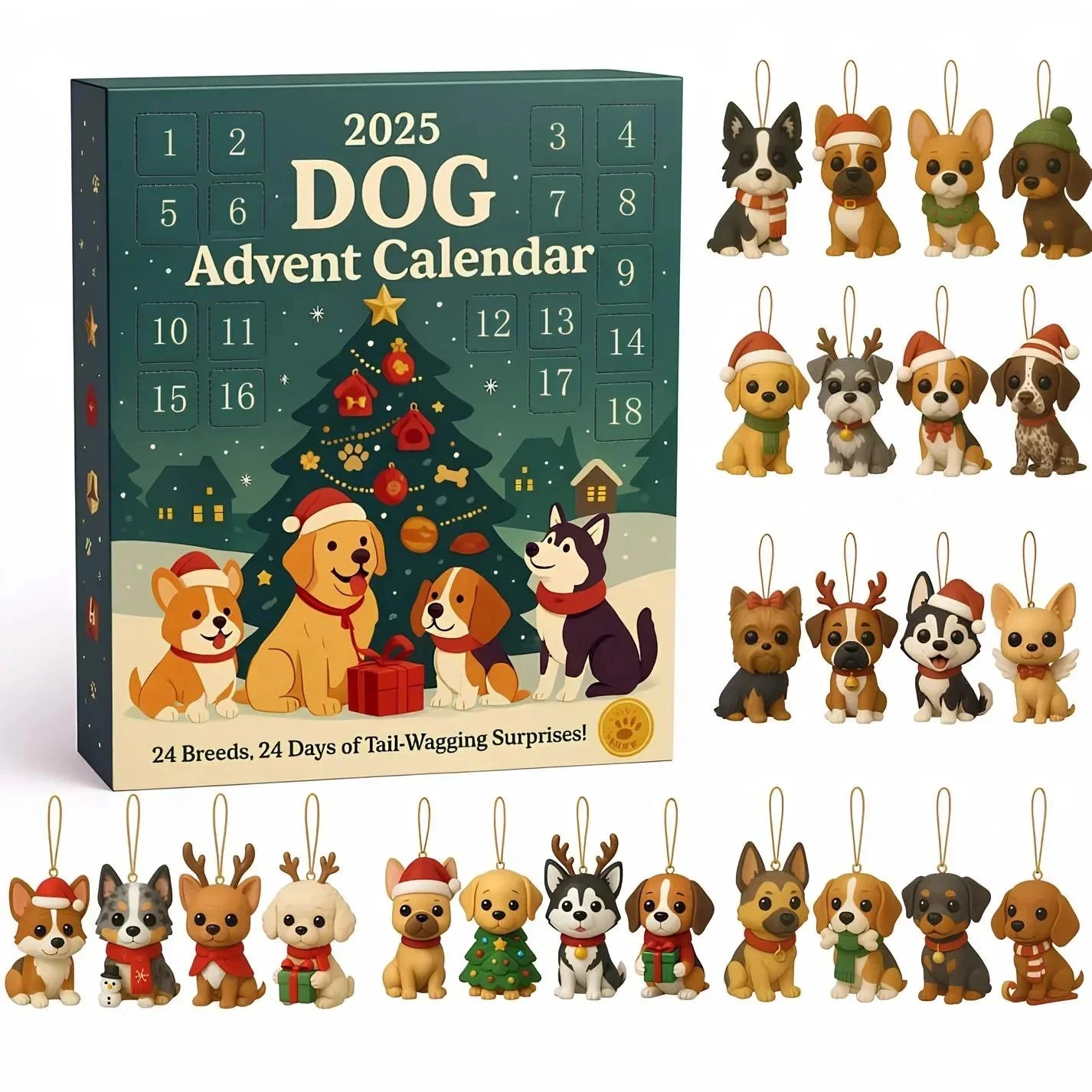 SantaPaws – Dog Advent Calendar 2025