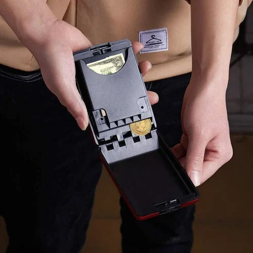 Secure RFID Wallet for Cash and Cards
