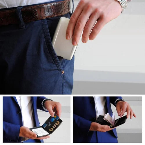 Secure RFID Wallet for Cash and Cards
