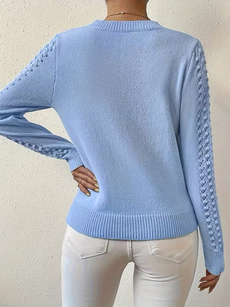 Shannen - Long-Sleeve Knit Sweater