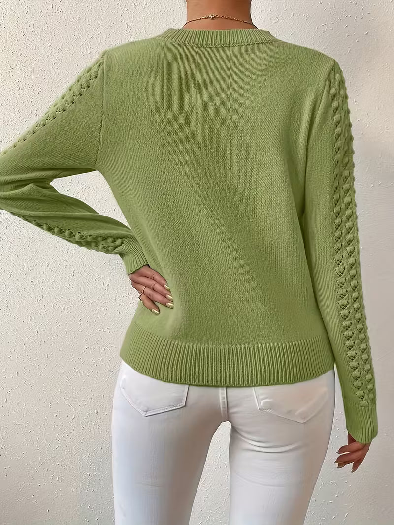 Shannen - Long-Sleeve Knit Sweater