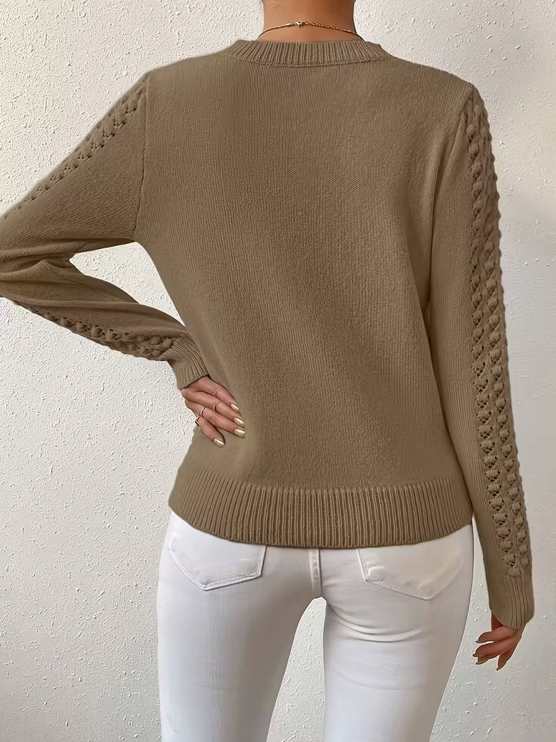 Shannen - Long-Sleeve Knit Sweater