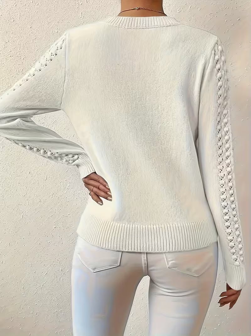 Shannen - Long-Sleeve Knit Sweater