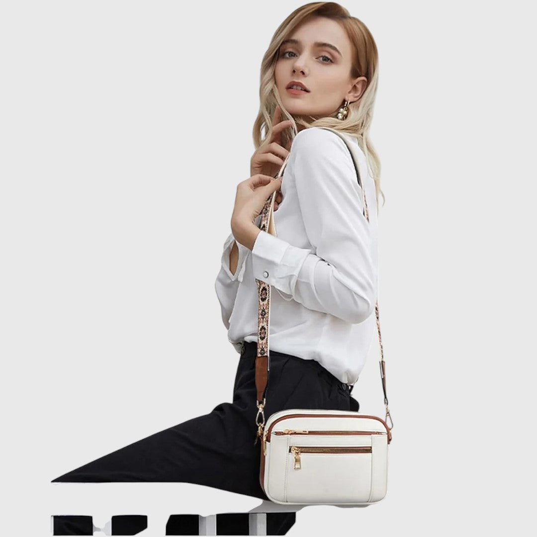 Sharena – Shoulder Bag with Floral Strap