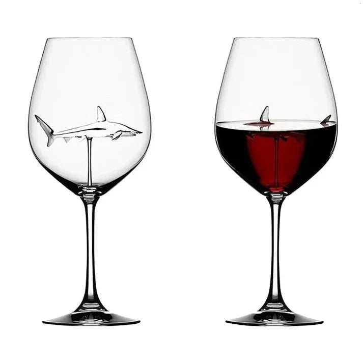 SharkSip - Wine Glass in Shark Shape