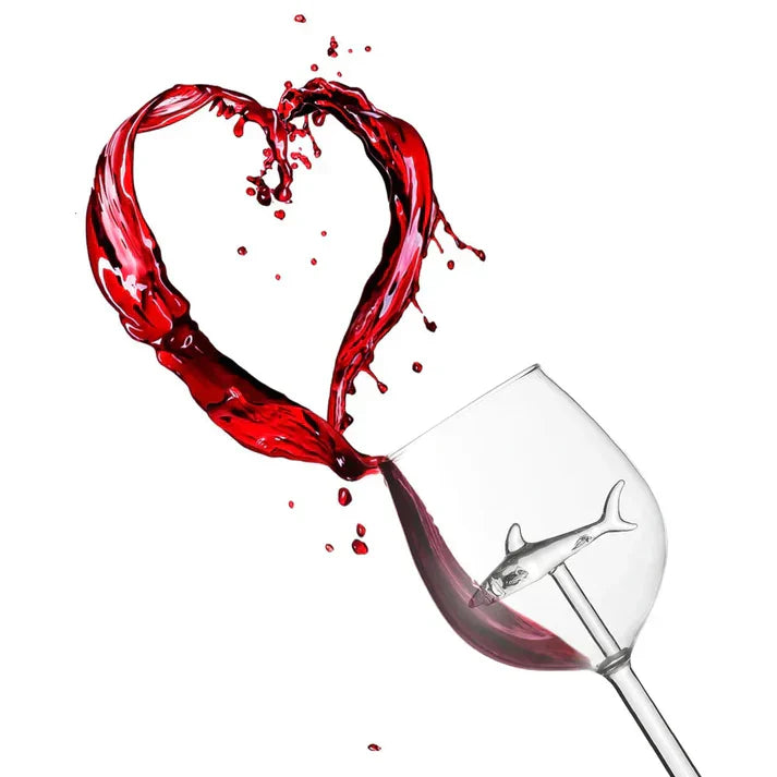 SharkSip - Wine Glass in Shark Shape