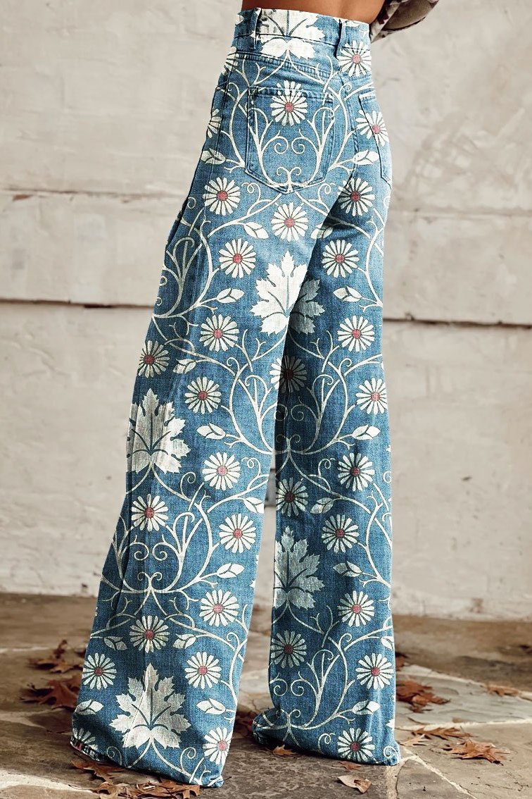 Sharlene – Charming Boho-Vintage Pants for a Stylish Look