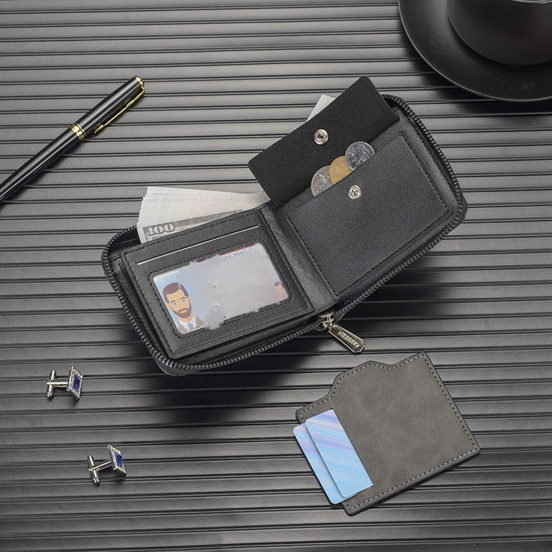 Shawn – Luxury Wallet with Eagle Embossing