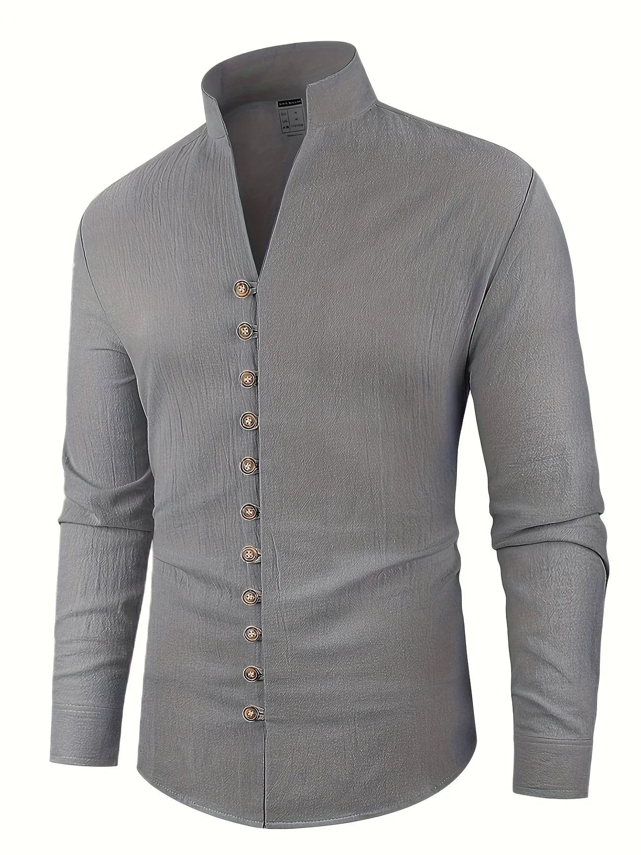Shayne - Lightweight Cotton Linen Shirt with Long Sleeves