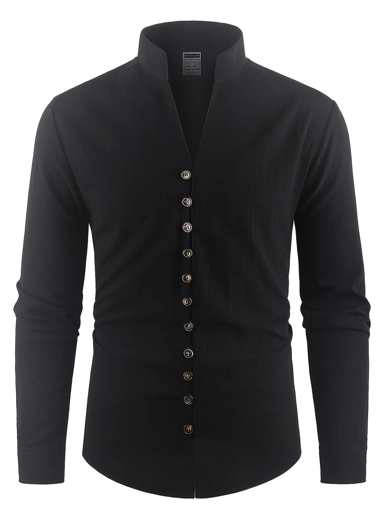 Shayne - Lightweight Cotton Linen Shirt with Long Sleeves