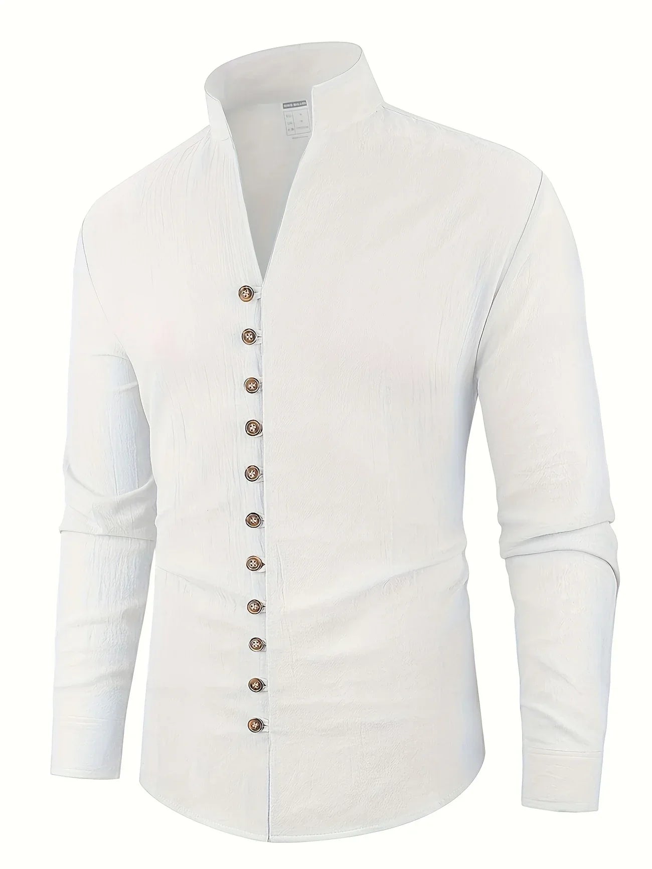 Shayne - Lightweight Cotton Linen Shirt with Long Sleeves