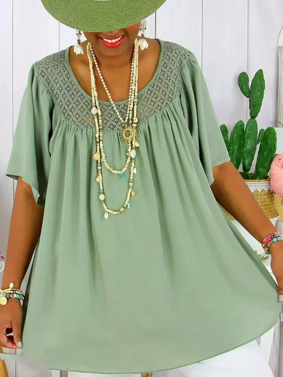 Silvana - Summer Dress with Short Sleeves