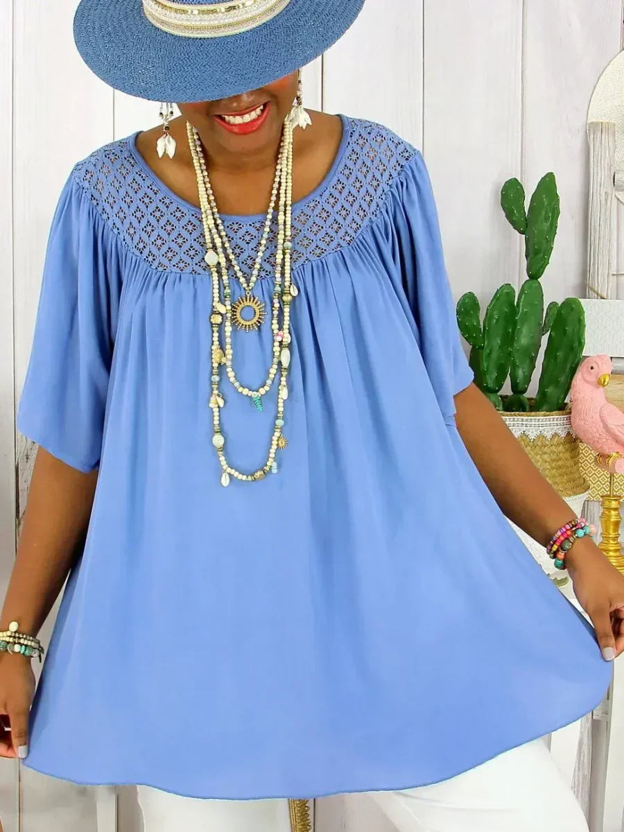 Silvana - Summer Dress with Short Sleeves