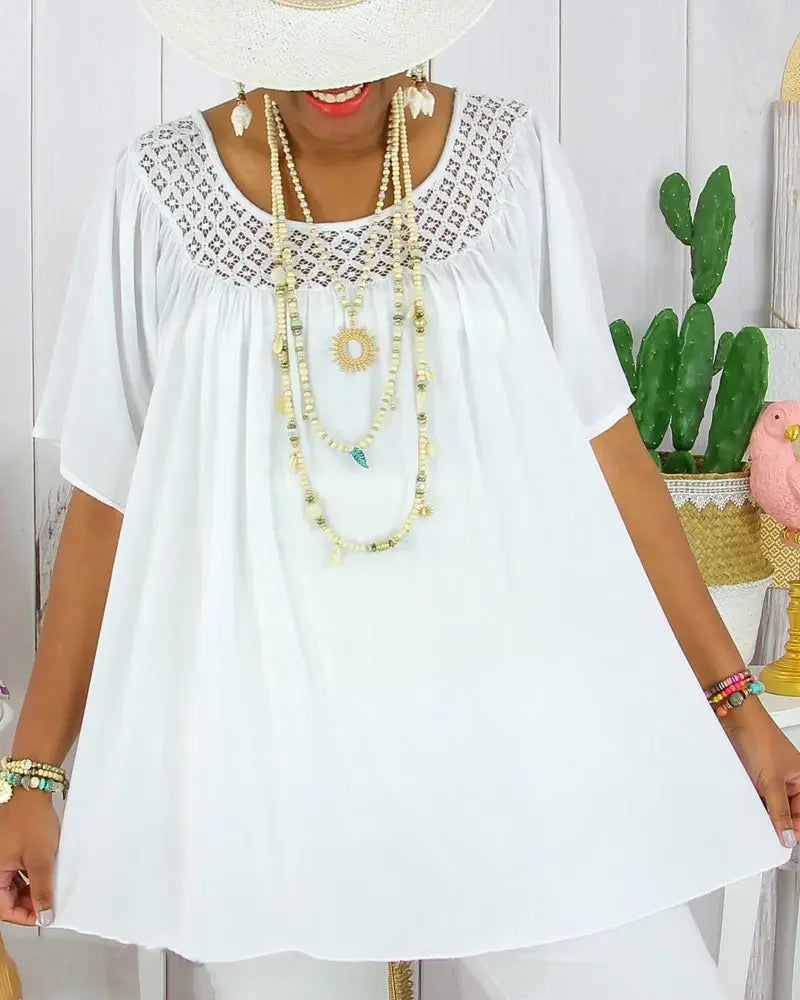 Silvana - Summer Dress with Short Sleeves