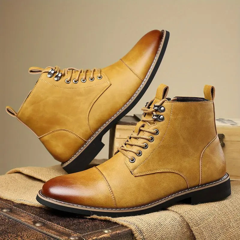 Sjaak – Orthopedic Leather Boots