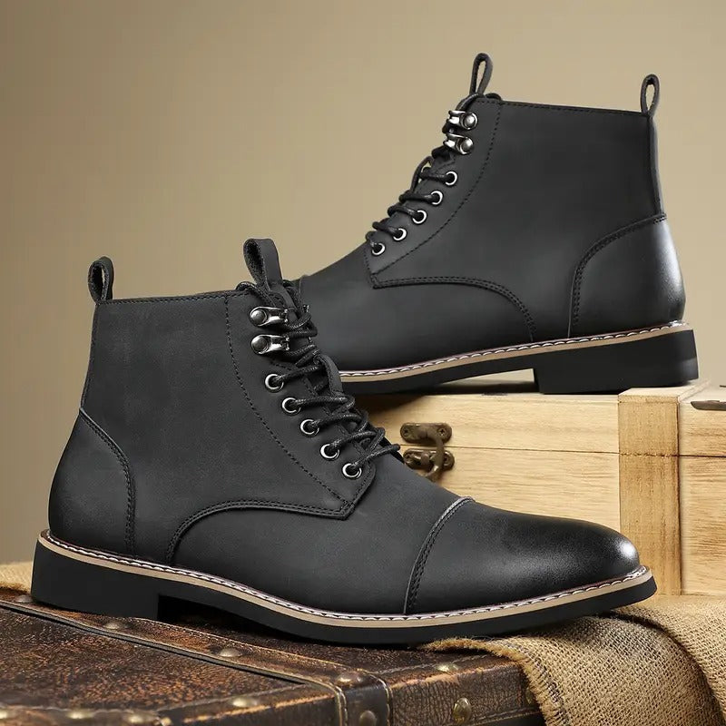 Sjaak – Orthopedic Leather Boots