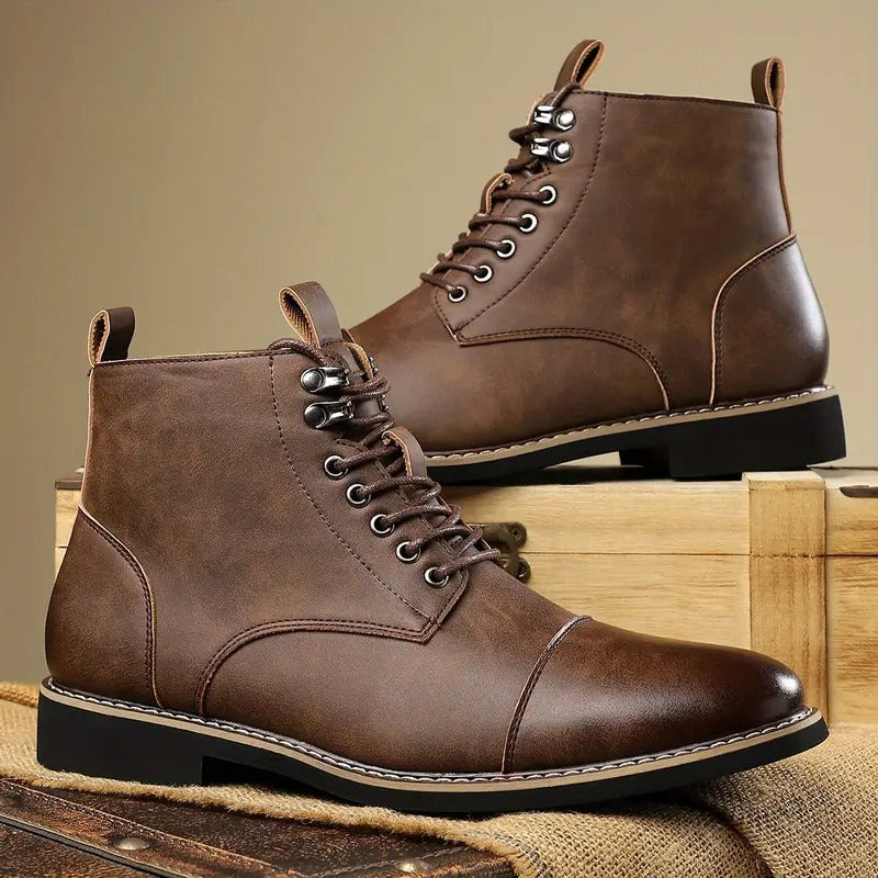 Sjaak – Orthopedic Leather Boots
