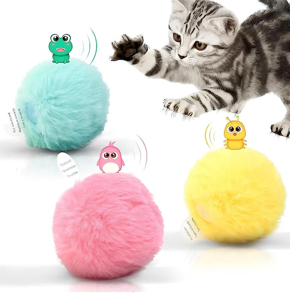 Smart Interactive Ball Toy for Cats