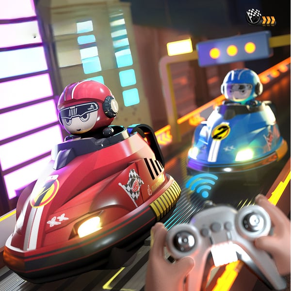 SmashRide – Remote-Controlled Bumper Cars