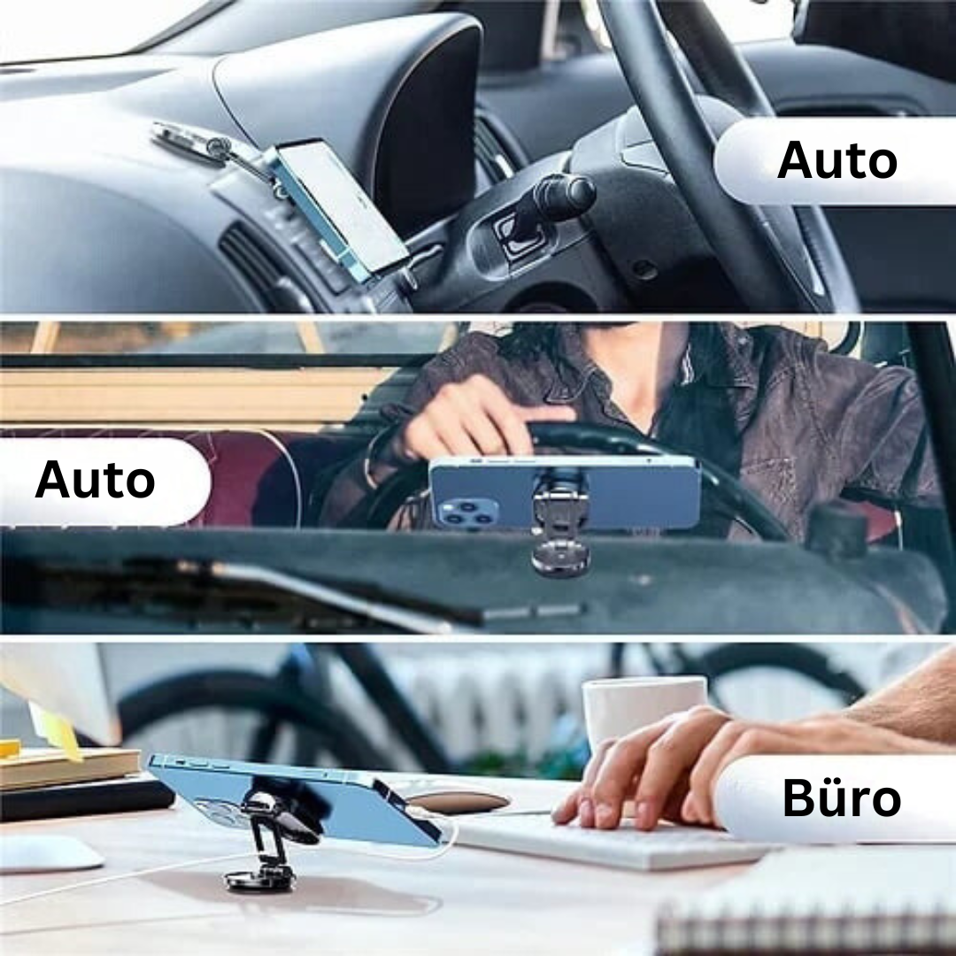 SnapDrive - Foldable Magnetic Phone Holder Car