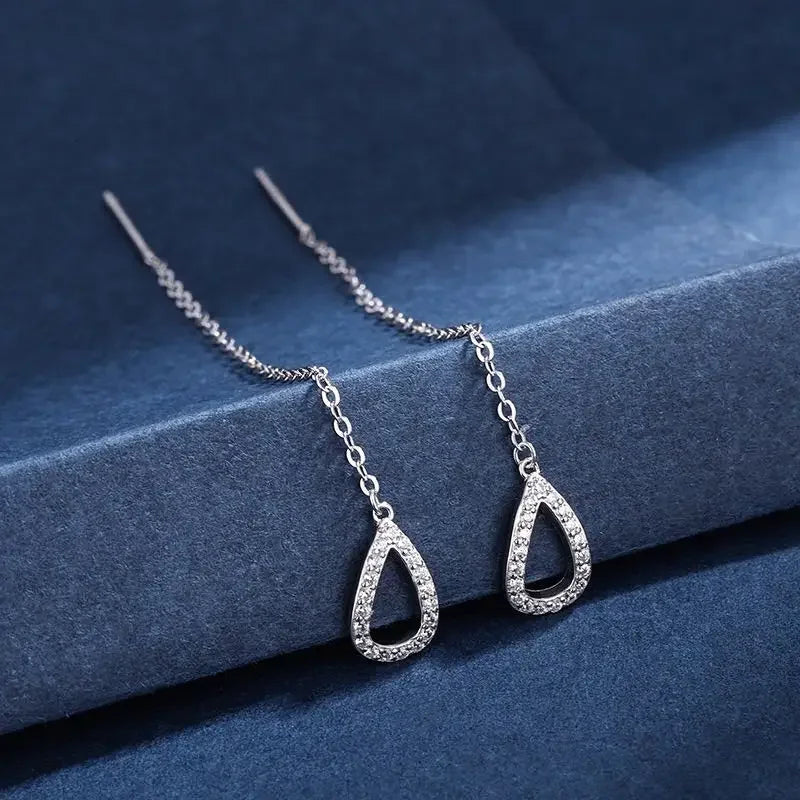 Soazig – Long Drop Earrings