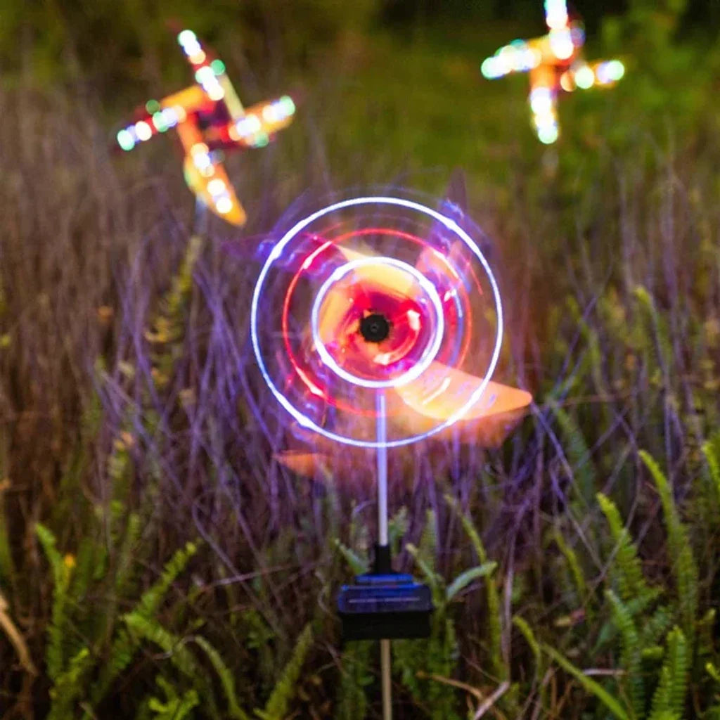 SolarSpin – Garden Solar-Powered Windmill