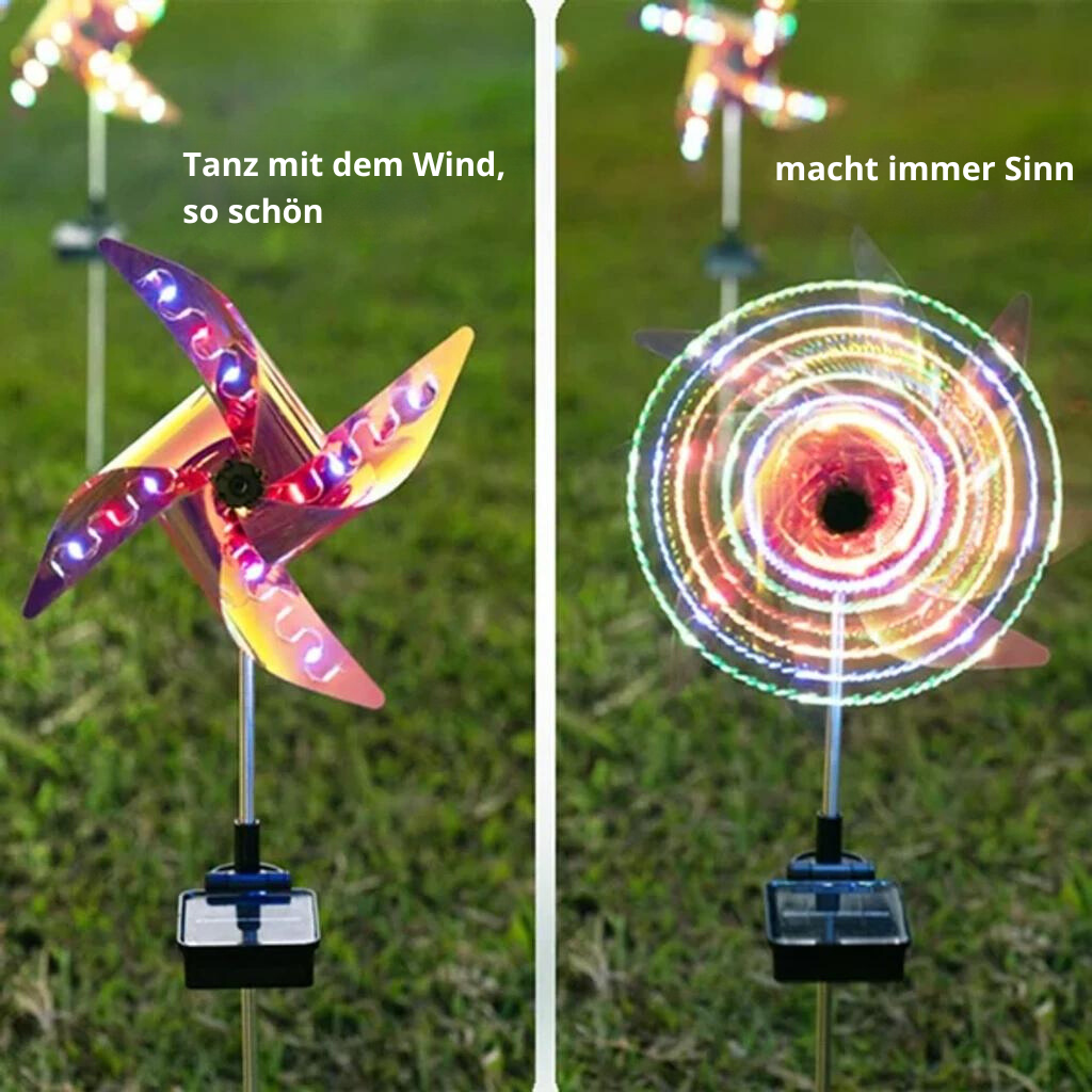 SolarSpin – Garden Solar-Powered Windmill