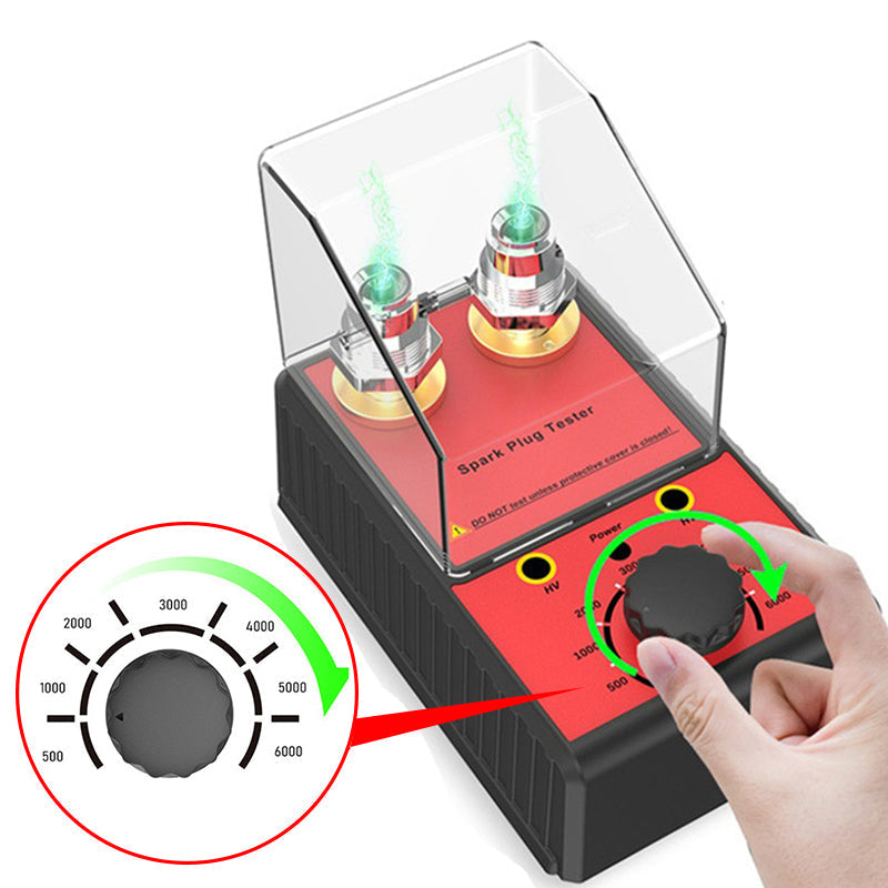 Bougie Tester met Dubbele Testaansluiting