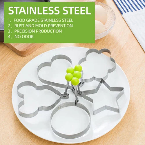 Stainless Steel Egg Ring Molds