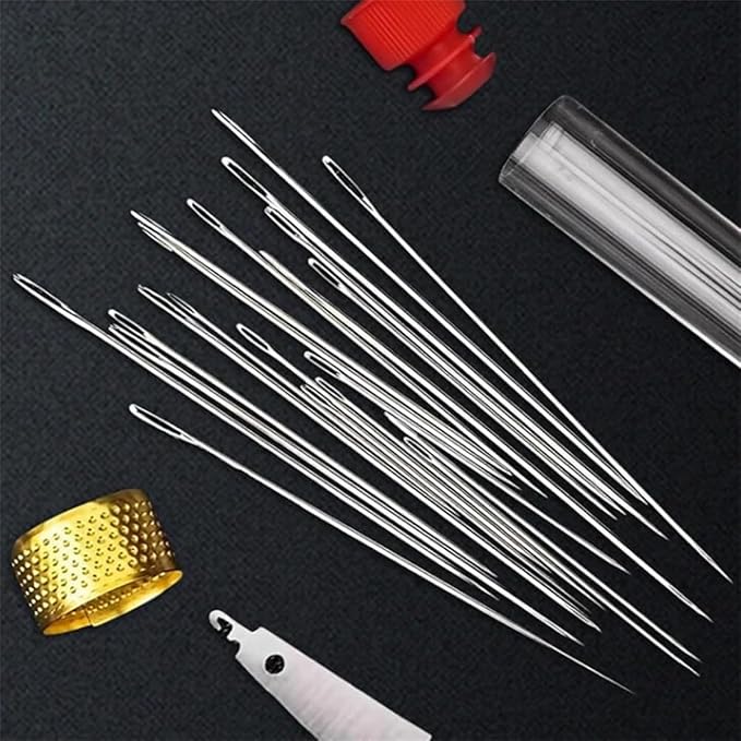 StitchPro - Set with Steel Needles with Large Eye