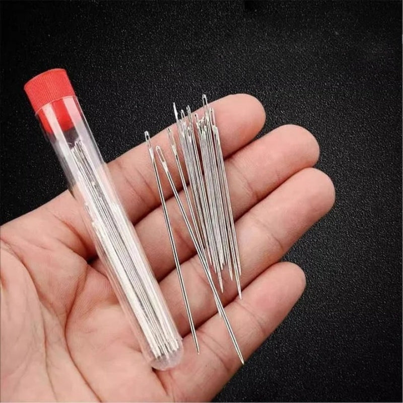 StitchPro - Set with Steel Needles with Large Eye