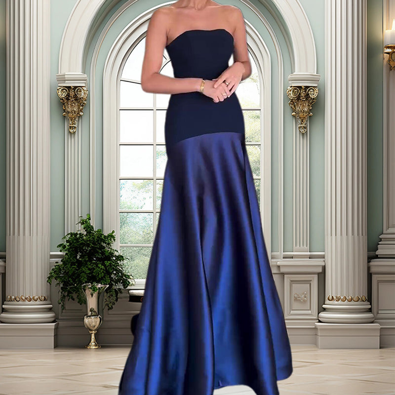Sylwia - Elegant Off-Shoulder Long Dress