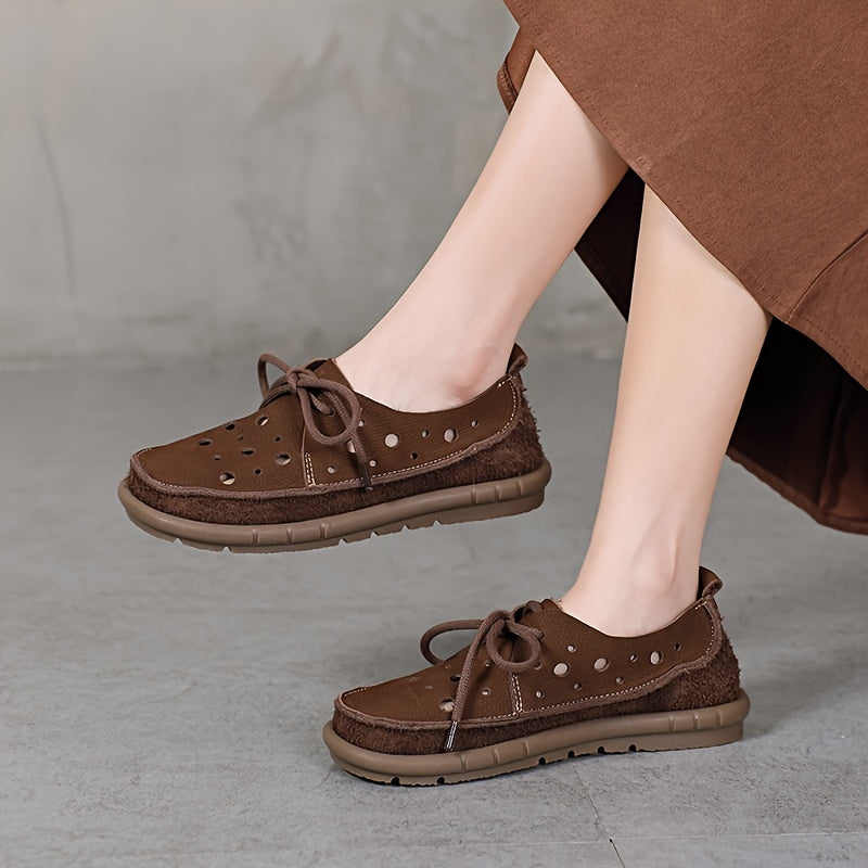 Tamsin – Casual Non-Slip Leather Slippers