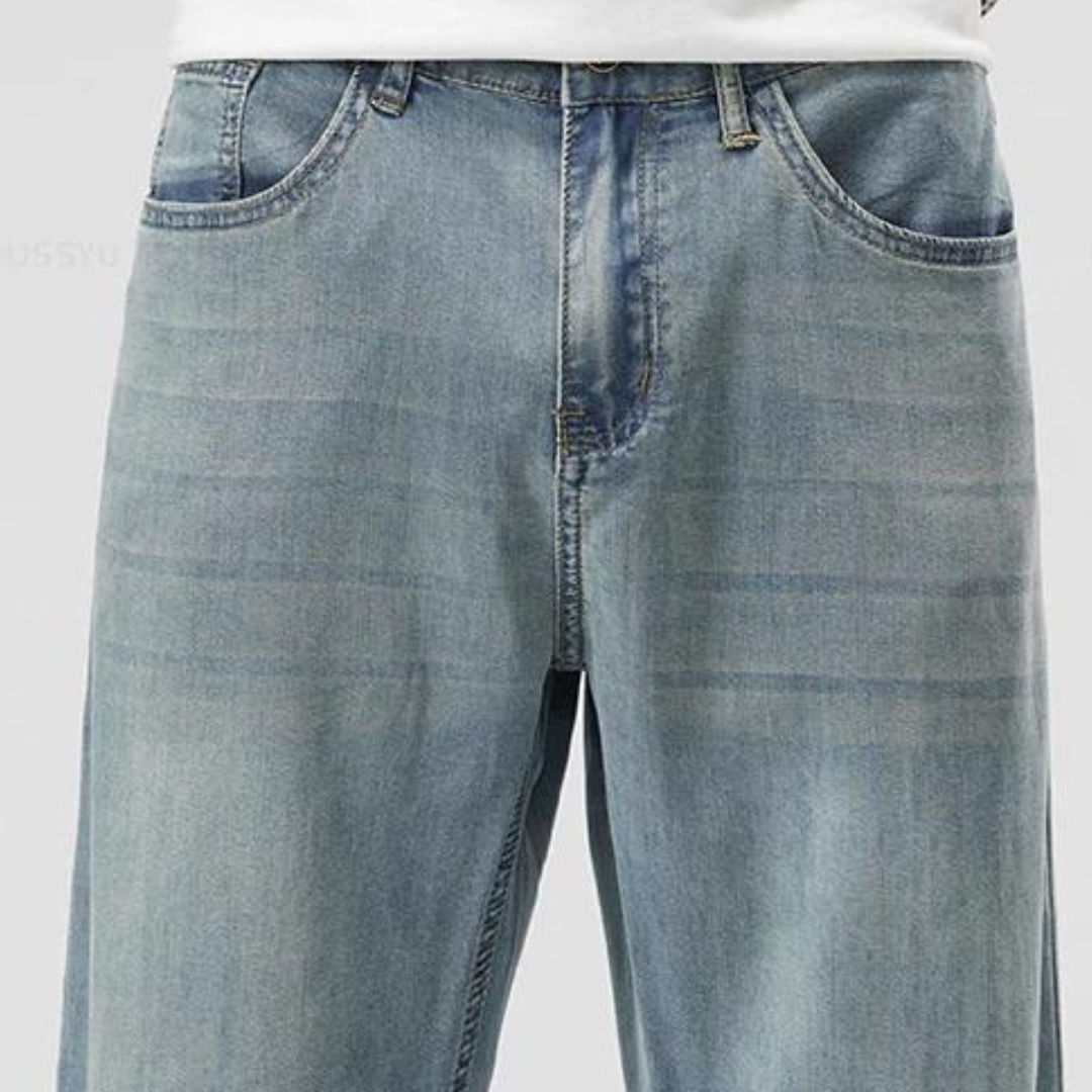 Teofilo - Stylish Wide Leg Pants