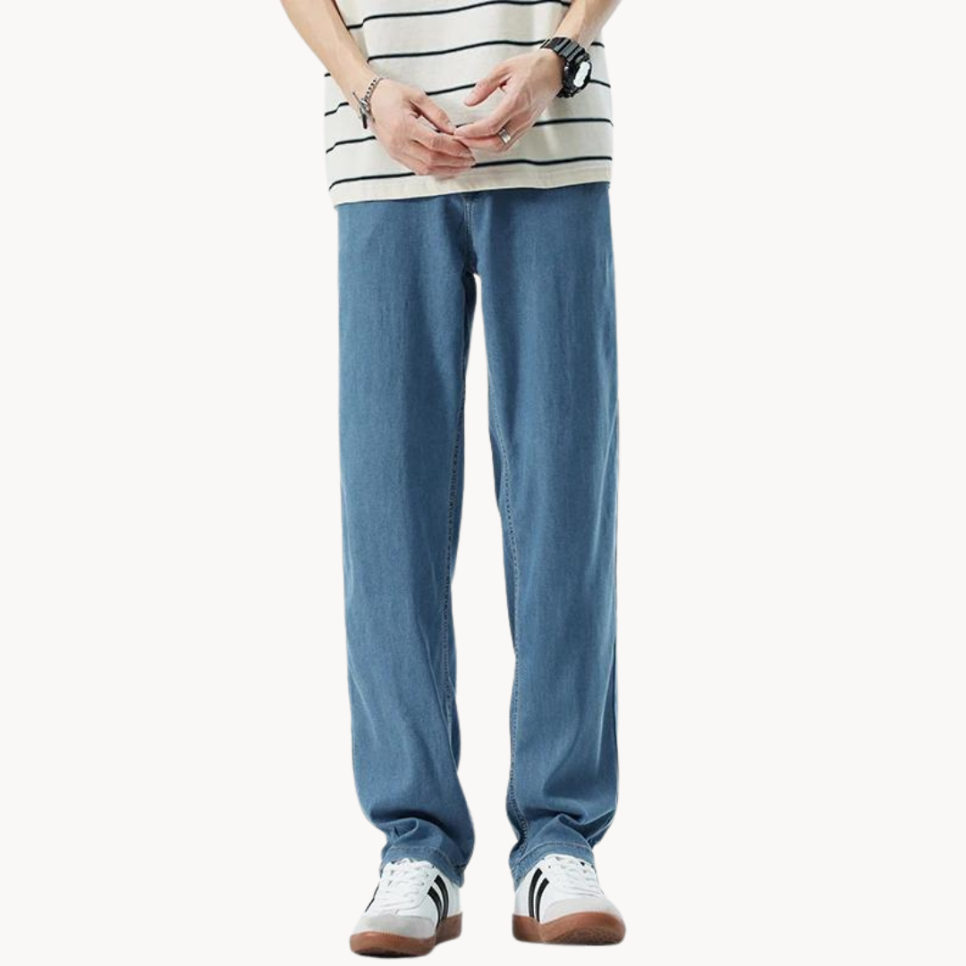 Teofilo - Stylish Wide Leg Pants