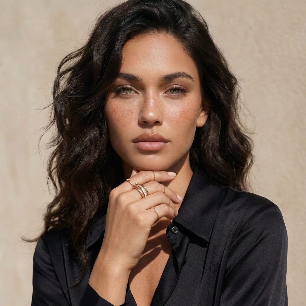 Tessa Interlocked Stackable Ring