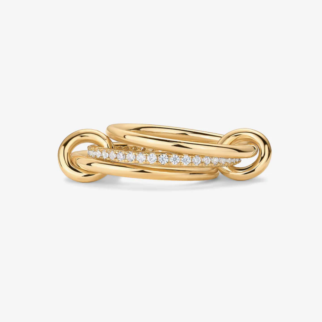 Tessa Interlocked Stackable Ring