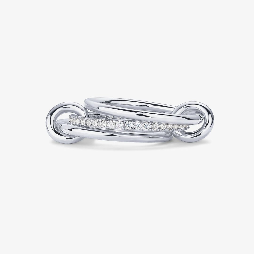 Tessa Interlocked Stackable Ring