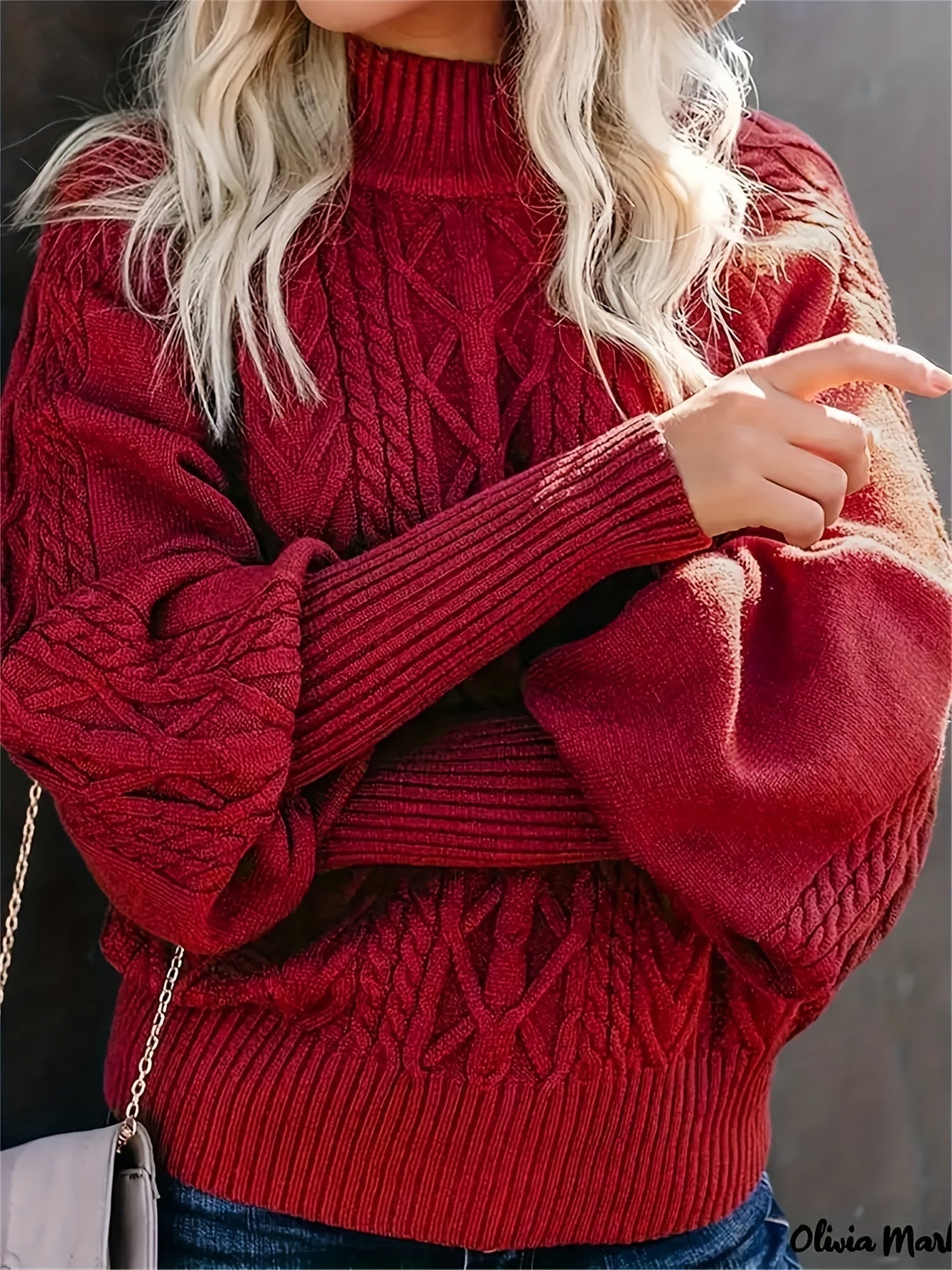 Tinsley – Casual Long Sleeve Knit Sweater