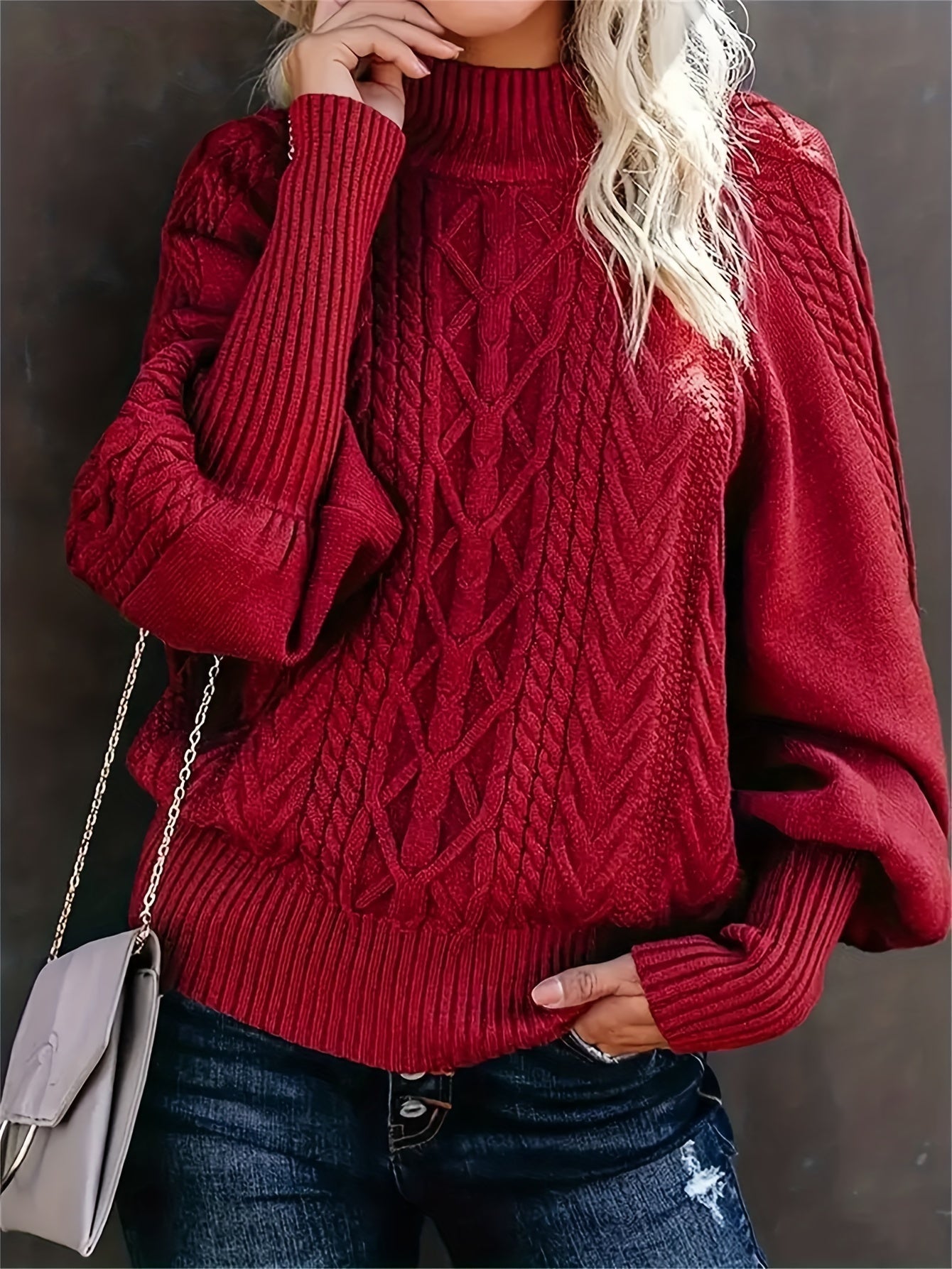 Tinsley – Casual Long Sleeve Knit Sweater