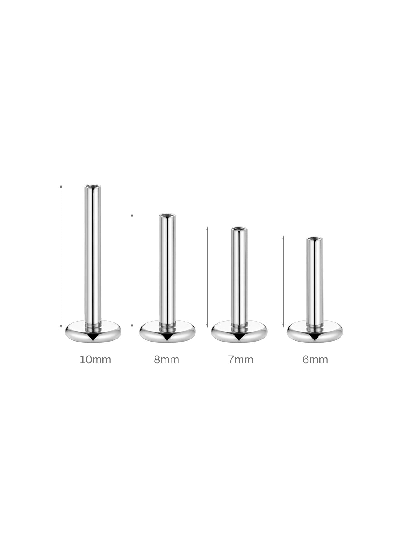 Titanium Flatback Base 6mm/7mm/8mm/10mm