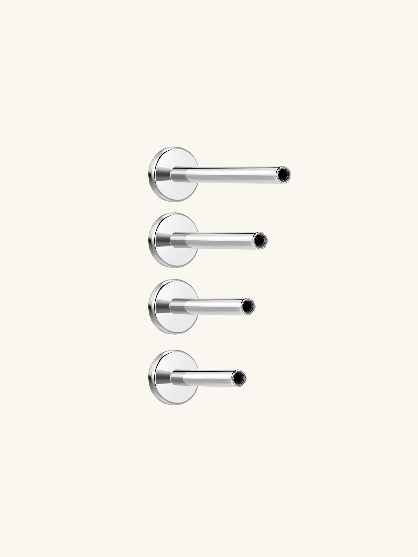 Titanium Flatback Base 6mm/7mm/8mm/10mm