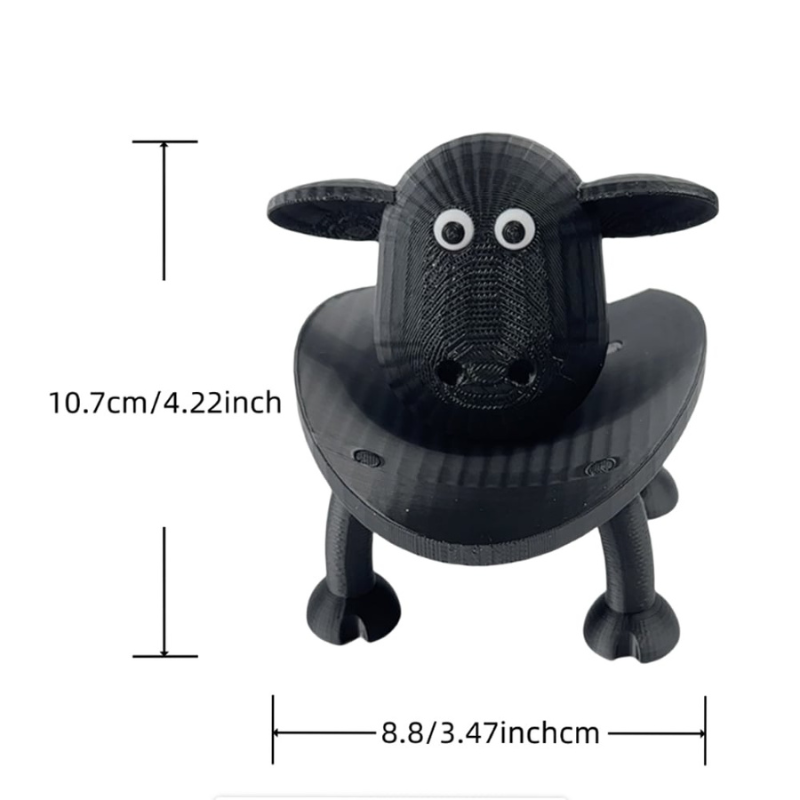ToiletSheep - Soporte para Papel Higiénico con Forma de Oveja