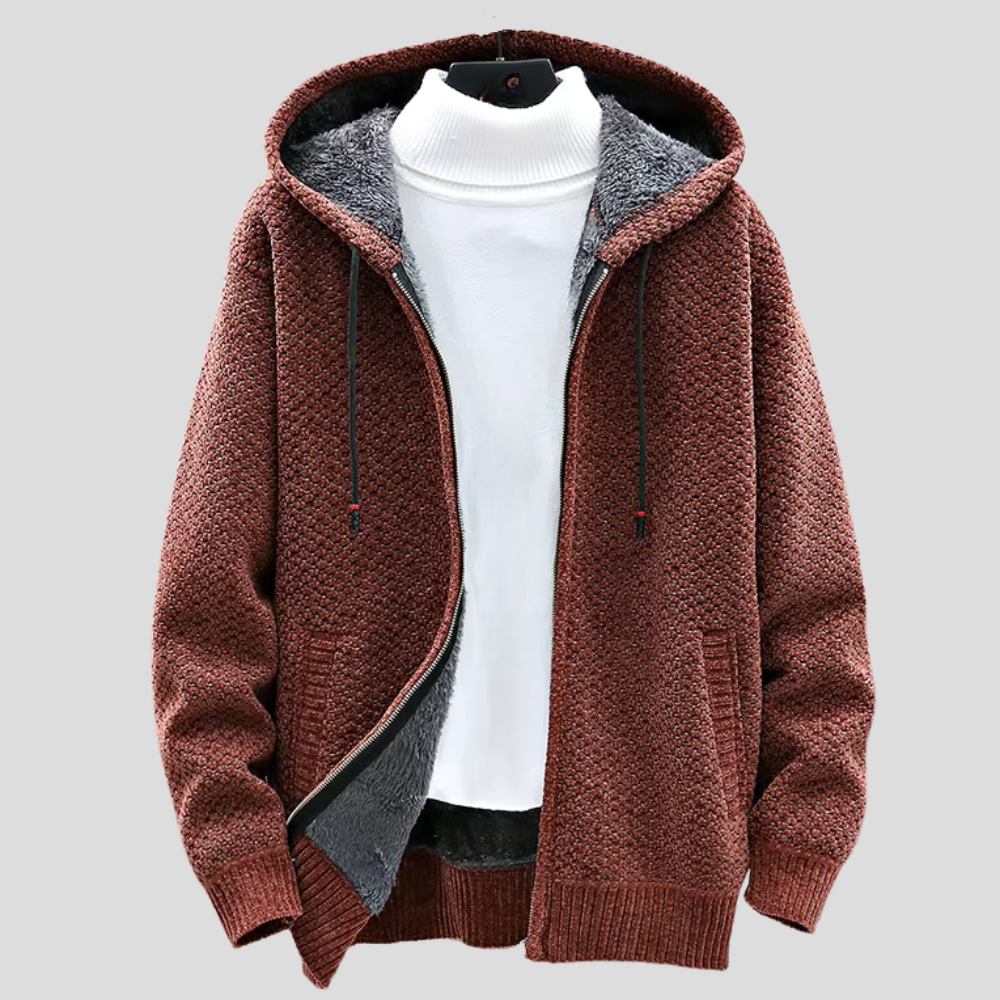 Tonnie - Sudadera con capucha de punto