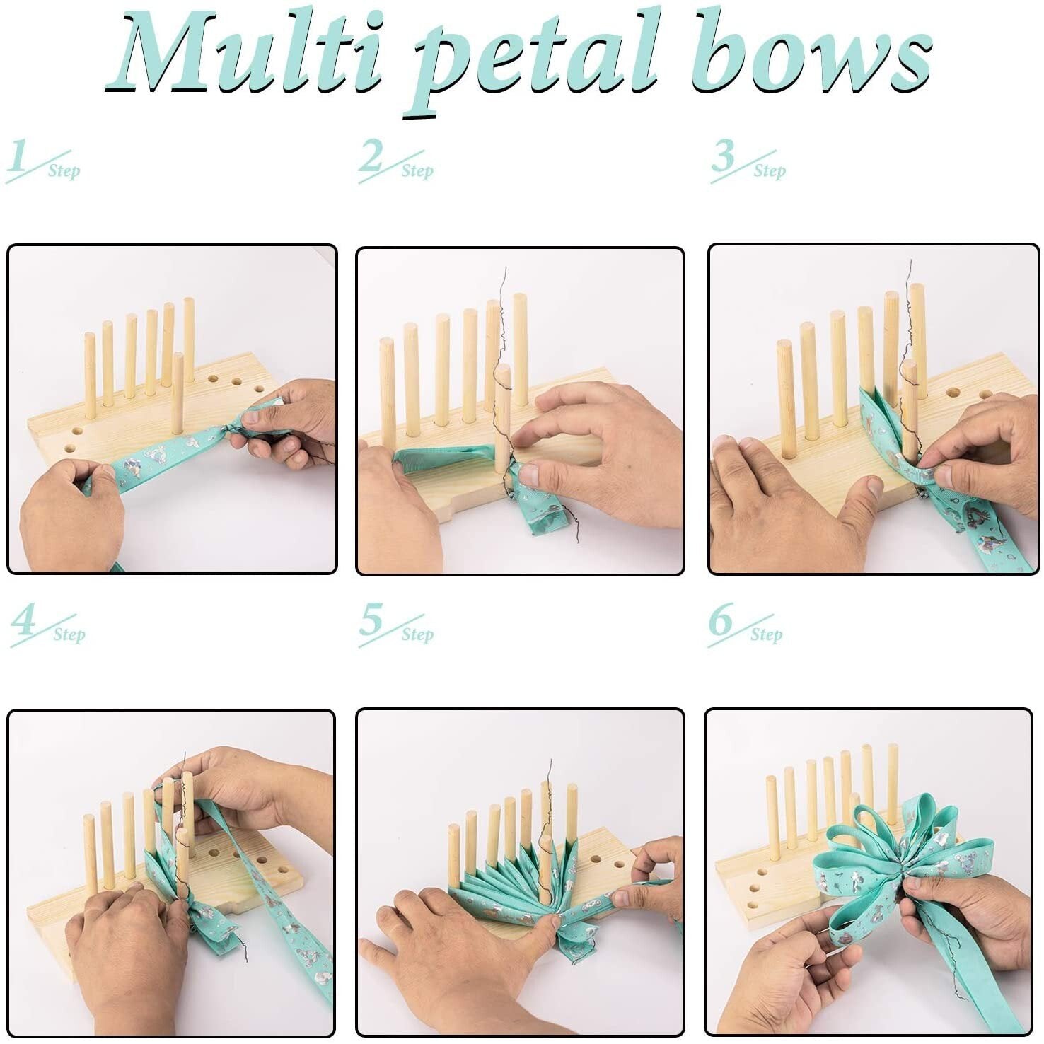 Herramienta para hacer lazos con cinta