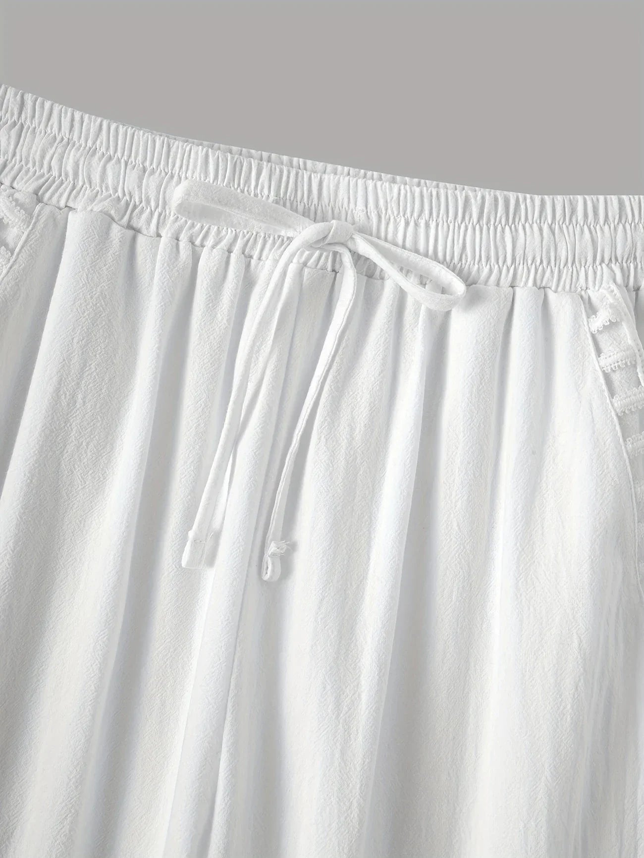 Tracey - Pantalon court à bordure contrastante