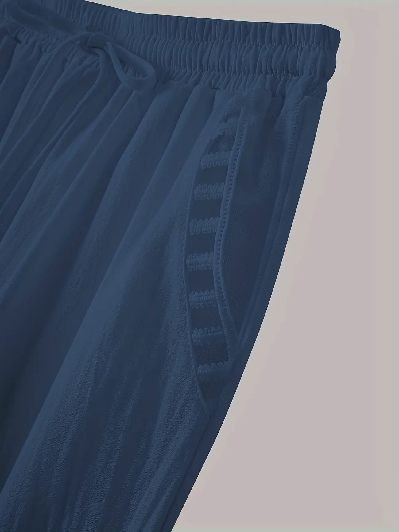 Tracey - Pantalon court à bordure contrastante